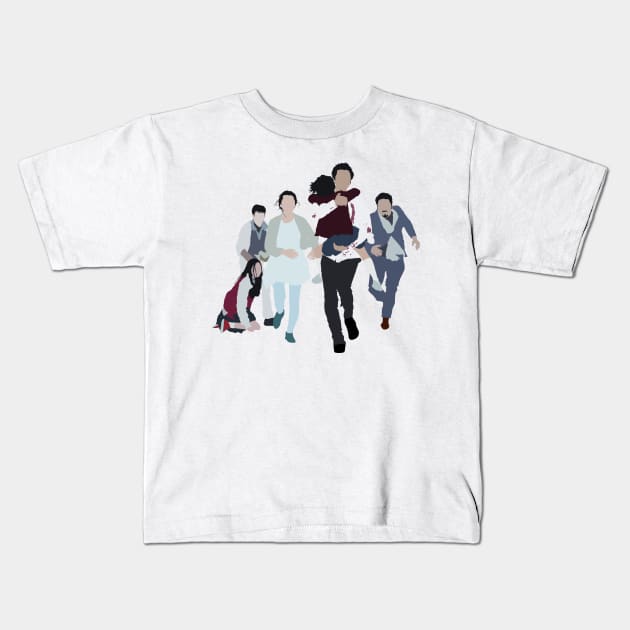 Train to Busan Kids T-Shirt by FutureSpaceDesigns